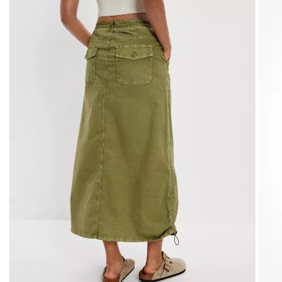 American Eagle AE Snappy Maxi Skirt - Picture 2 of 5